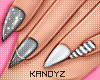 !!K Coot Nails Grey L V2