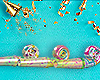 Party horns Decor