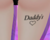 Daddy's girl tattoo