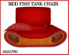 RED FISH TANK CHAIR