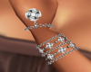 Silver Daisy Bracelet