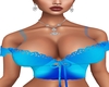 Blue Corset top