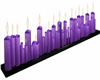 Purple Long Candles
