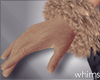 Suede Fur Gloves