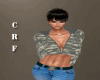 CRF* Gray Camo Hoodie