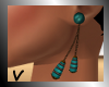 [ves] turquoise earrings