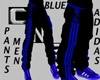 Blue  pants men