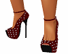*CG* Red Spike Pumps