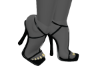 VF val shiny shoes black