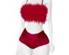 Cute n Sexy Red Fur set