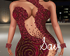 ZigZag Gown-Wine
