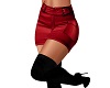 *Mini Skirt & Boots Red*