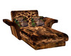 leopard cuddle lounge