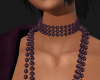 LOng Purple Beads