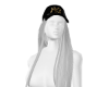 hat+ hair white