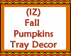 Pumpkins Tray Decor