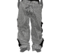 EF* cardigan grey pants