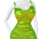 Neon Green Holo Dress