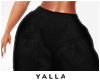 YALLA Quilted Black Pant