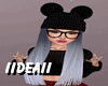 !D!Bennie Hair/hat Gray3
