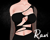 R. Gabi Black Dress