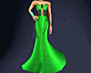 !Beaded Gown - Green