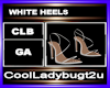 WHITE HEELS