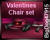 [BD] Valentines ChairSet