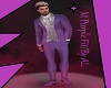 AL/M Wedding Suit Purple