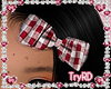 🎀 plaid bow