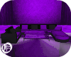 black and purple couch