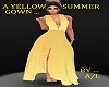 A/L YELLOW SUMMER GOWN