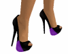 Luna Purple N Black shoe