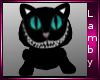 *L* Dark Cheshire Kitty