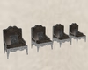 4 Opera Seating grey/brn