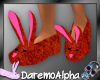 Red Bunny Slippers