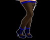 sexy blue boots
