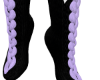 SB Lav/Black Long Socks