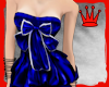 Blue Bow Dress Gown