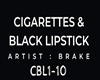 Cig. Black Lipstick