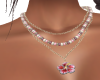 Cherry Flower Necklace