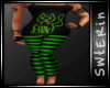 !E! Green Kitty Outfit