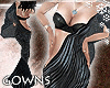 gown - black