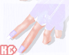 Ko ll Gloves Lilac+Nails
