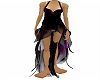 Black-purple-longdress