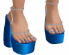 Juliet Blue Heels