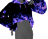 Purple Cyberpunk Hoodie