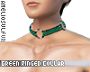 Green Ringed Collar