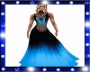 Sexy Blue/Black Gown