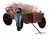 Country Flower Cart